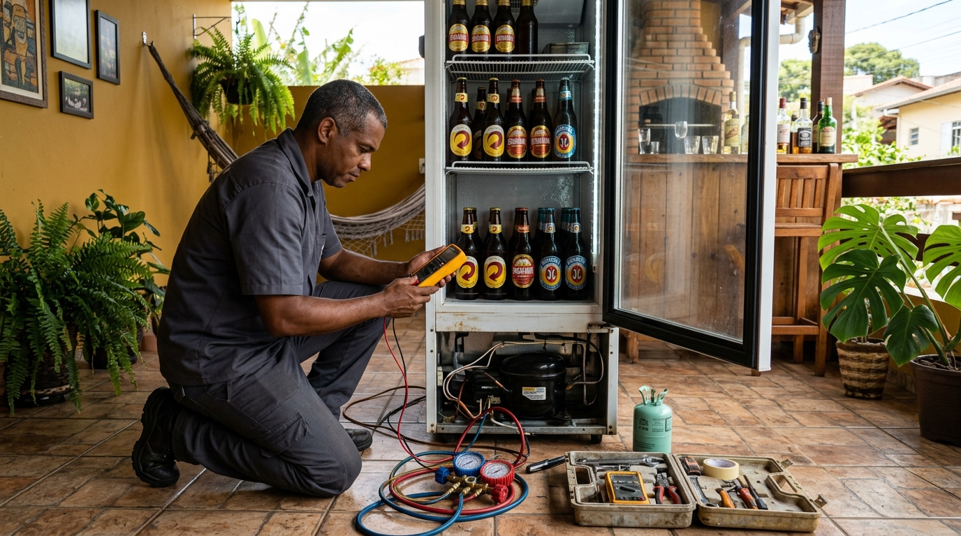 Reparo de Cervejeira Residencial em Juiz de Fora‑MG