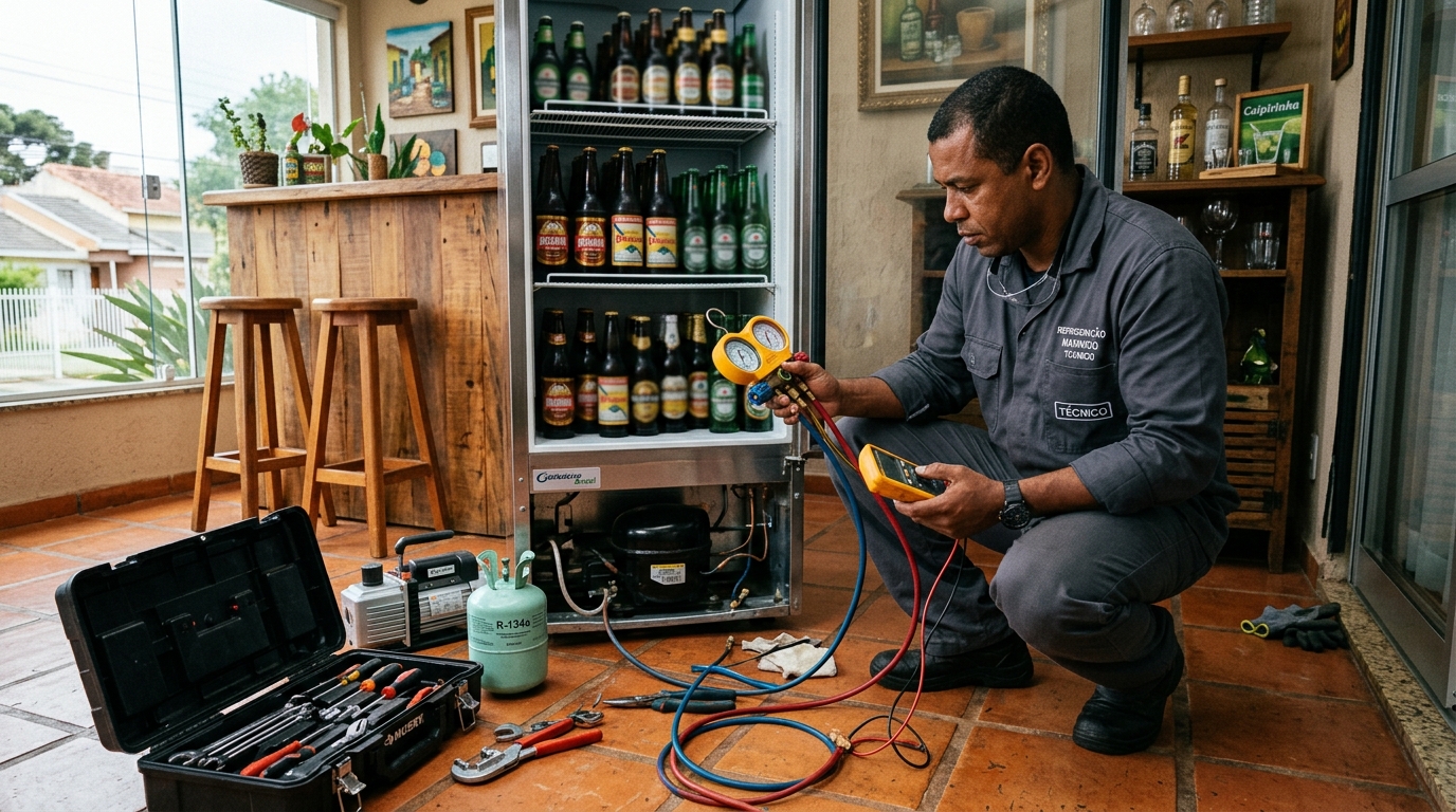 Técnico de refrigeração comercial perto de mim em Juiz de Fora‑MG